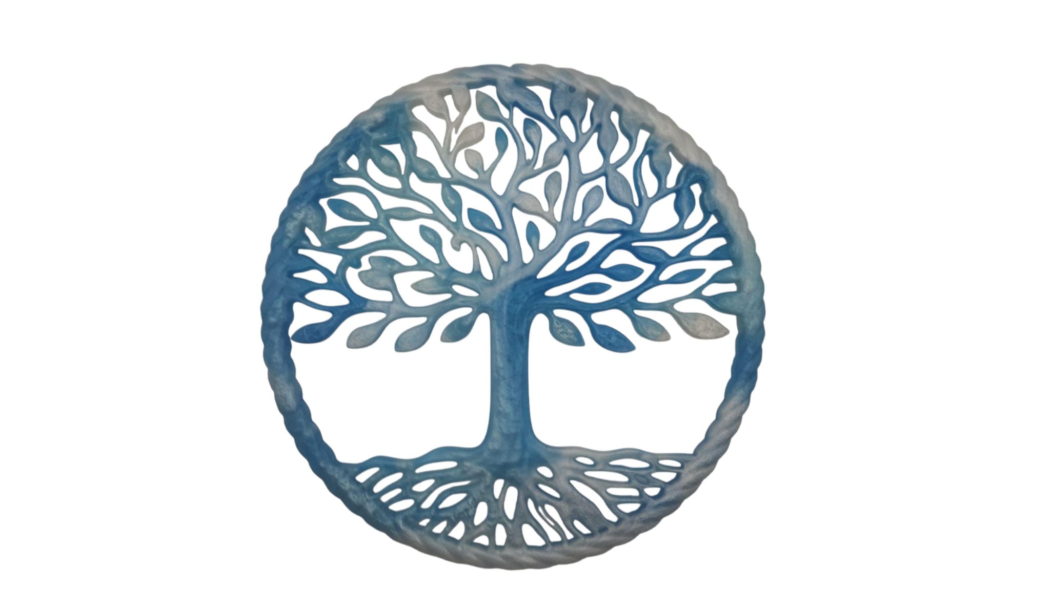Arbre Rond Bleu