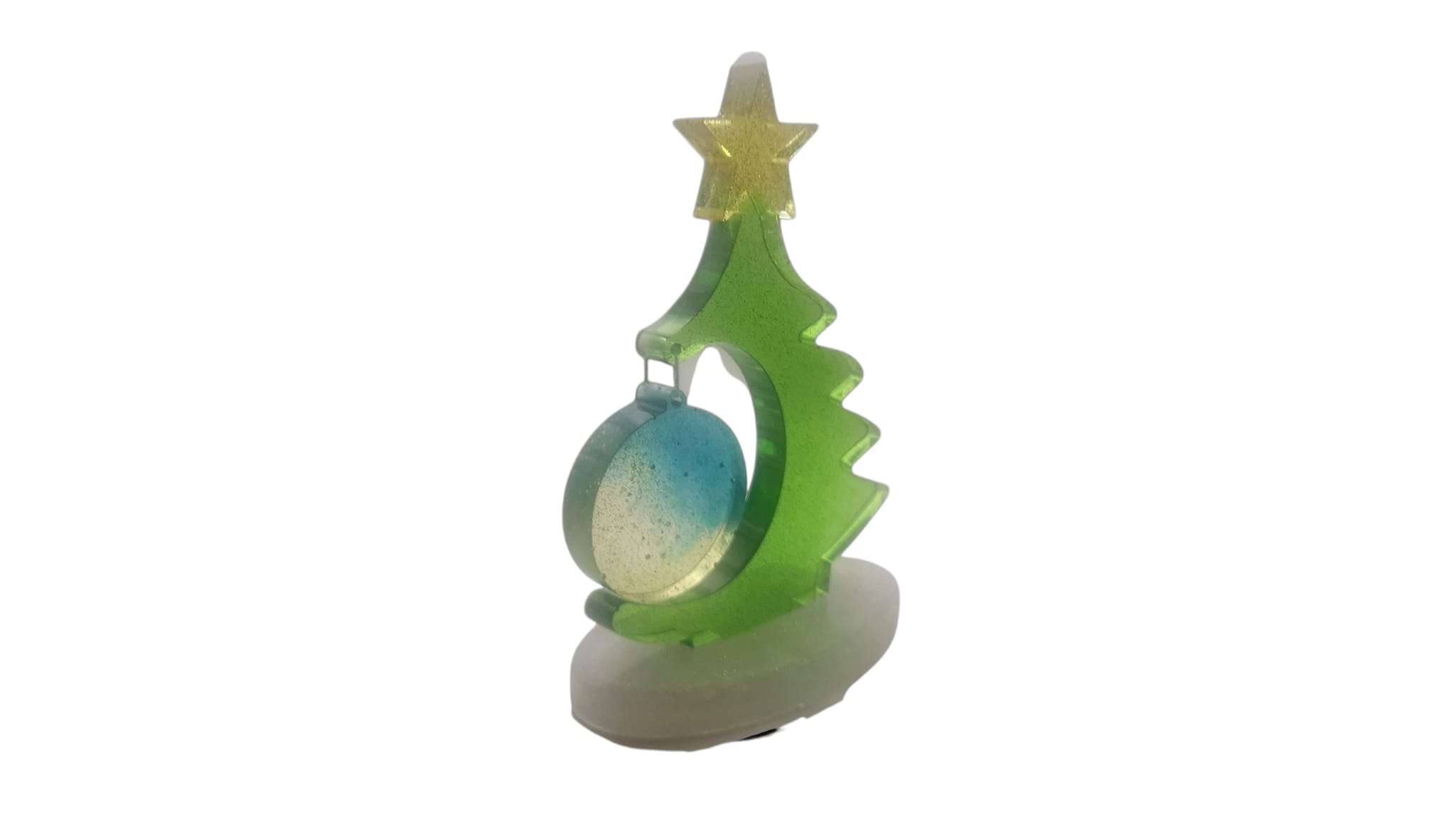 Sapin Vert Et Boule