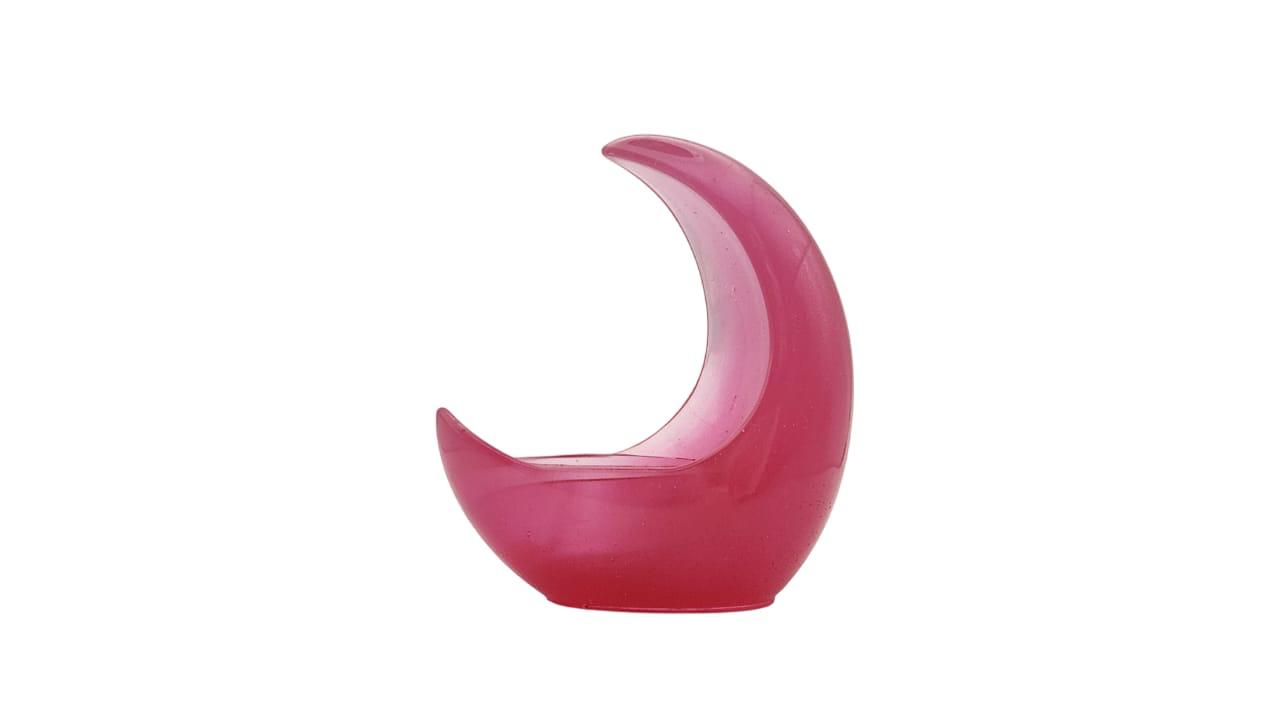 Moon candle holder