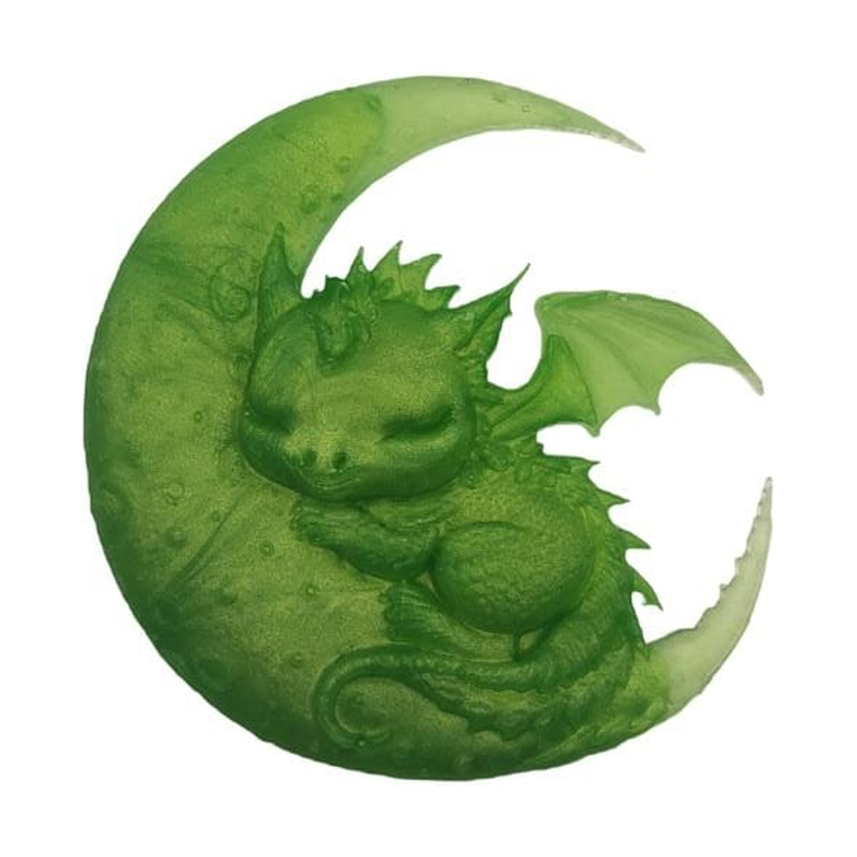 Dragon and moon