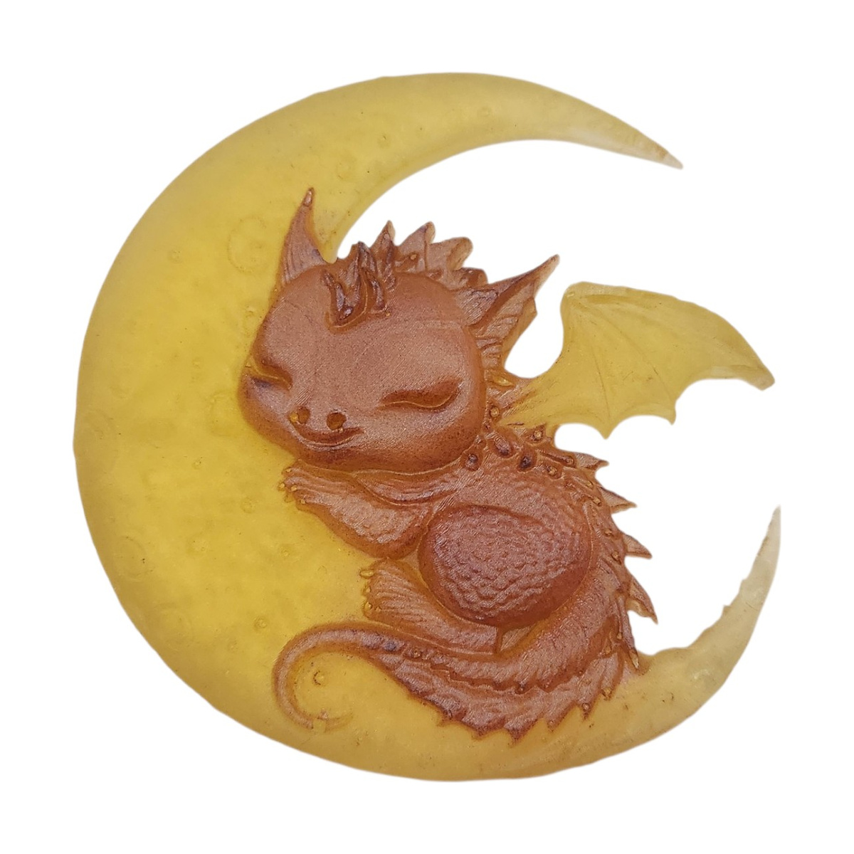 Dragon and moon